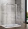 Душова кабіна без піддону Koer SR SC07-120x90x200-TR-01 прозоре скло Easy Clean 8мм, хром (KR5370)