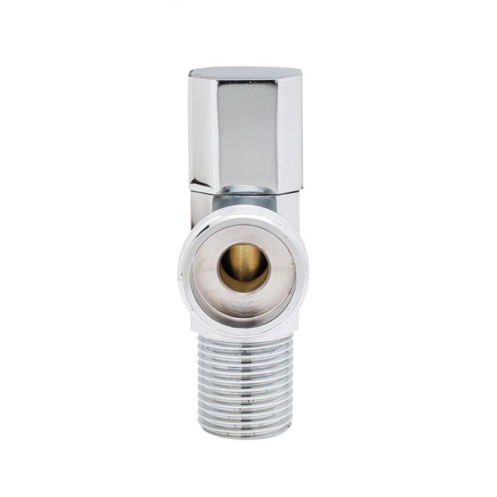 Кран кульовий для підключення сантехприладів Sanlux ST-501 - 1/2"x3/4" (SL2929)