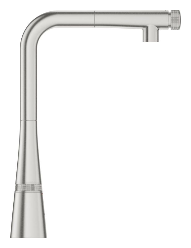Змішувач для кухні з висувним виливом Grohe Zedra SmartControl (31593DC2)