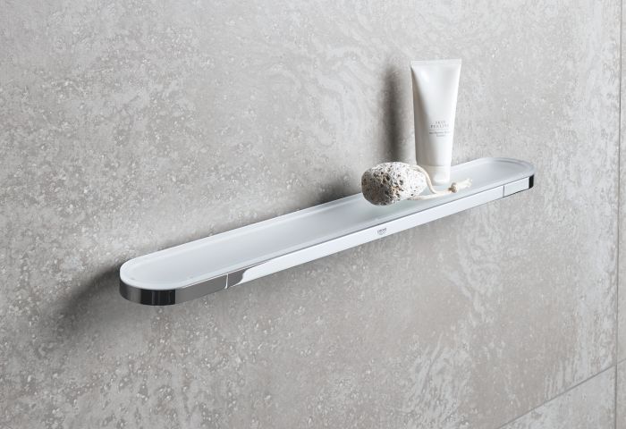 Полиця для ванної кімнати скляна Grohe Selection (41057000)