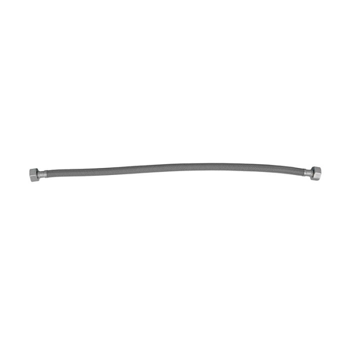 Гнучке підведення Zerix ZHN-02-F1/2"xM10-080 (нейлонове обплетення, гайки нерж) (пара) (ZX5159)