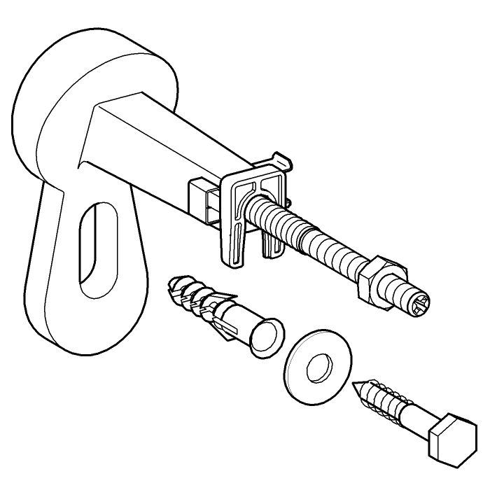 Настінні куточки Grohe Rapid SL (3855800M)