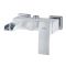 Душова колона KOER KB-58007-04 зі змішувачем водоспад, 3 функції (Колір хром+білий) (KR5161)