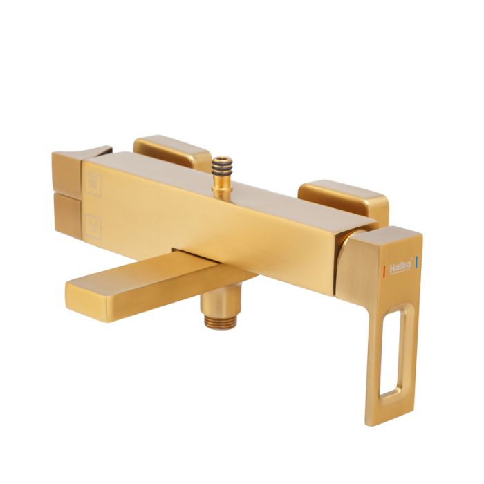 Душова колона зі змішувачем Haiba KANT 009-J BRUSHED GOLD (HB9606)