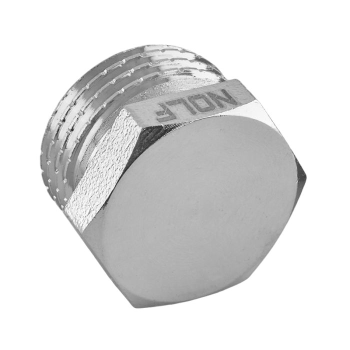 Заглушка Nolf NFC.P06M-N-1/2" M нікельована (NF3066)
