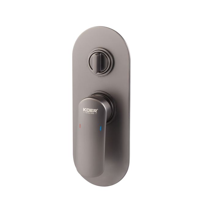 Вбудована душова система Koer KB-62028-07 2 функції (Колір графіт) (KR6011)