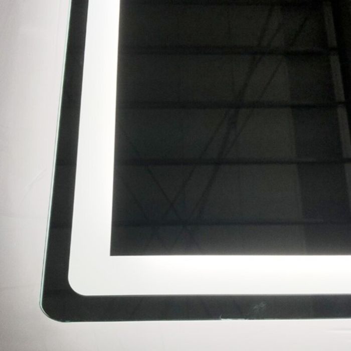 Дзеркало Zerix Mirra MR05-80x80 з LED Touch, Anti-fog, димером, регулятором яскравості (ZX6058)