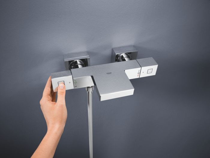 Змішувач для ванни з термостатом Grohe Grohtherm Cube (34497000)