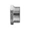 Футорка Nolf NFC.F0610-N-1"Mx1/2"F нікельована (NF3124)