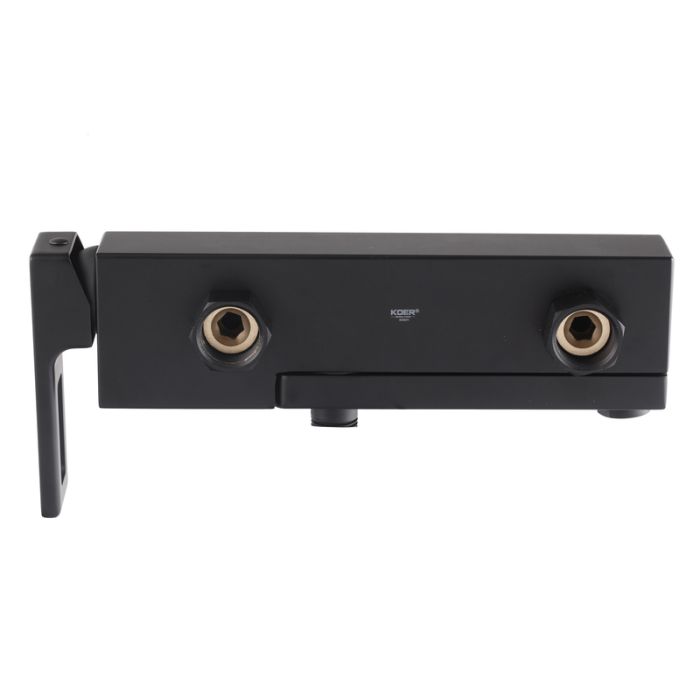 Змішувач для ванни з коротким виливом Koer KB-41009-05 (Колір чорний) (KR6018)