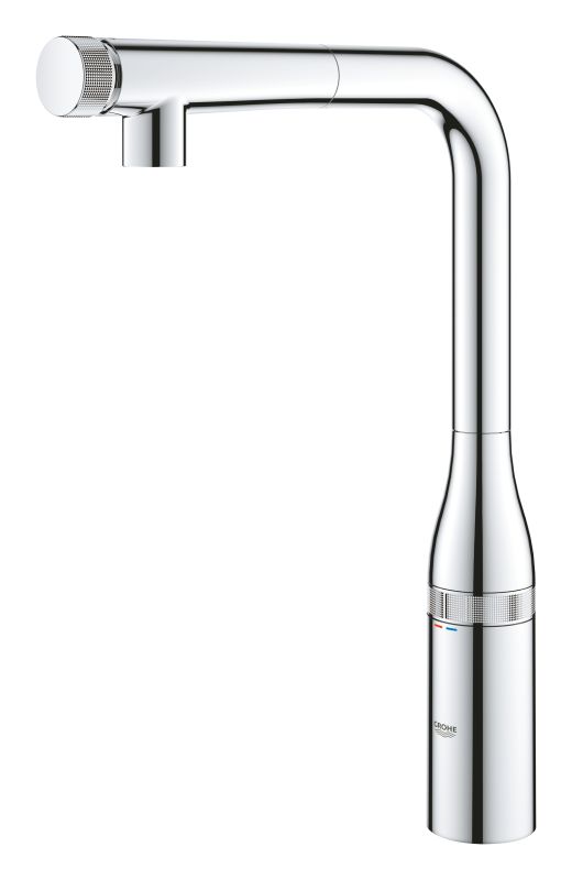 Змішувач для кухні з висувним виливом Grohe Essence SmartControl (31615000)