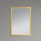 Дзеркало настінне Zerix FONTE MRZ09-60x85-Reverse GOLD прямокутне в золотій рамі (ZX6211)