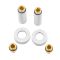 Комплект подовжувачів Koer KF.SET.06MF WHITE 1/2Fx1/2M білий (KR5850)