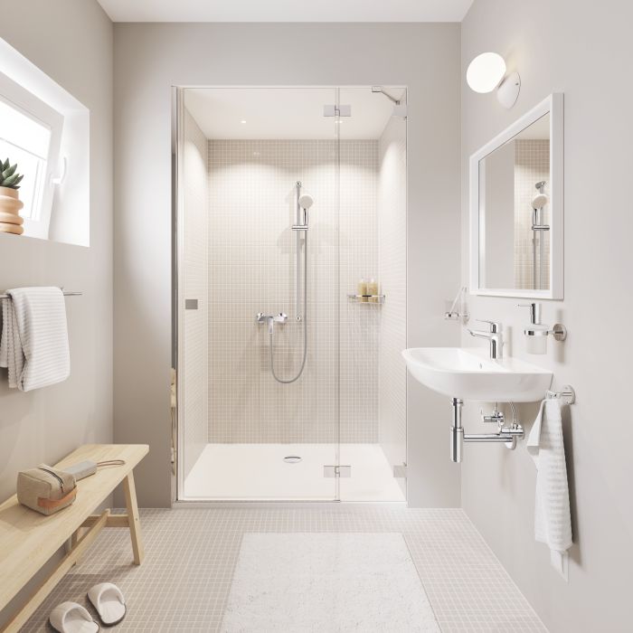 Полиця у ванну кутова Grohe Bau Cosmopolitan Neutral (40663001)