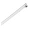 Змішувач для ванни Plamix Kubus-006 Euro Set White (з шлангом, лійкою та кронштейном) (PM0738)