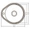 Мийка кухонна Zerix Z4843-08-180MD (micro decor) (ZS0568)