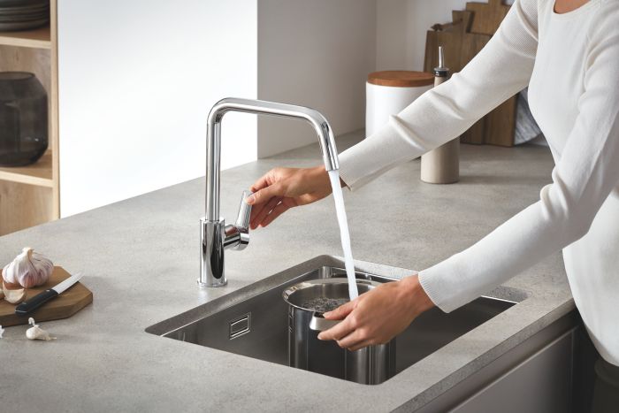 Мийка для кухні із нержавіючої сталі Grohe K700U (31574SD1)