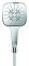 Душовий набір з тримачем, 3 режими струменя Grohe Rainshower SmartActive (26589000)
