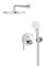 Душова система прихованого монтажу Grohe Eurosmart (25288000)