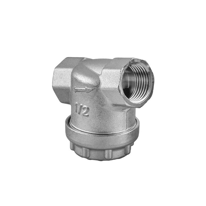 Фільтр грубої очистки Koer KR.F03-1/2.N - 1/2" універсальний нікельований (KR5471)