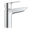 Одноважільний змішувач для раковини M-Size Grohe BauLoop New з нажимним донним клапаном (23886001)