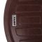 Мийка кухонна Zerix ZS-6250R-12 Коричнева (ZX4552)