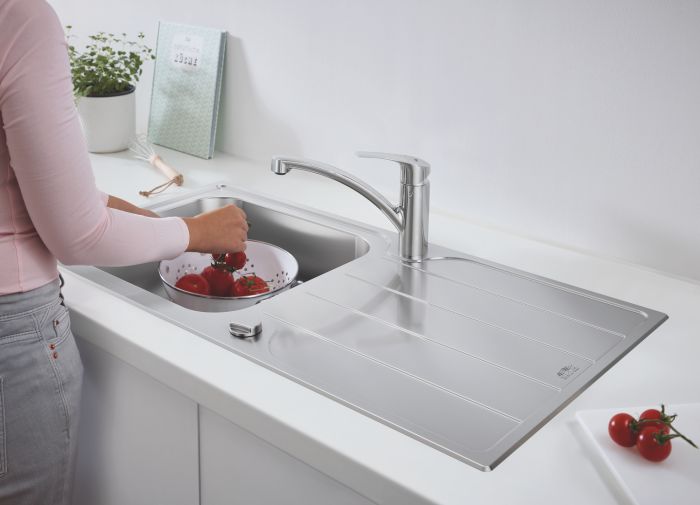 Мийка для кухні із нержавіючої сталі Grohe K500 (31563SD1)