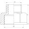 Перехідник (конектор) 1-1 / 4 "x1-1 / 2" KOER KF.A1216 (KF0054)