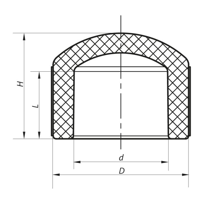 Різьбовий фітинг заглушка 63 PPR Koer K0064.PRO (KP0075)
