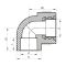 Кут ВР 25x1/2F PPR Koer K0114.PRO (KP0136)