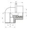 Кут інсталяційний для гіпсокартонних стін ВР 20x1/2F PPR Koer K0189.PRO (KP0244)