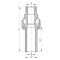 Розбірне різьбове з'єднання НР 20x1 / 2M PPR KOER K0237.PRO (KP2602)