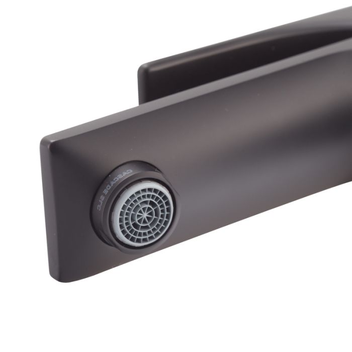 Змішувач для умивальника Koer KB-10010-05 (Колір чорний) (KR3479)