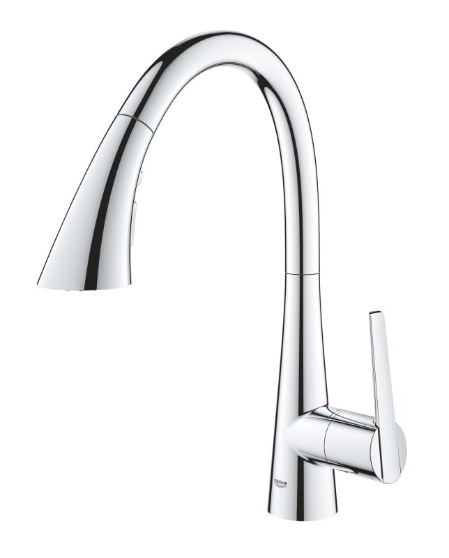 Змішувач для кухні з висувним виливом Grohe Zedra (32294002)