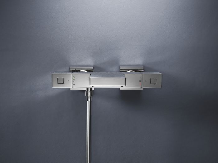 Змішувач для ванни з термостатом Grohe Grohtherm Cube (34497000)