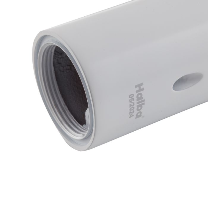 Змішувач для умивальника HAIBA ALEX 001 LONG WHITE-CHROME (HB9563)