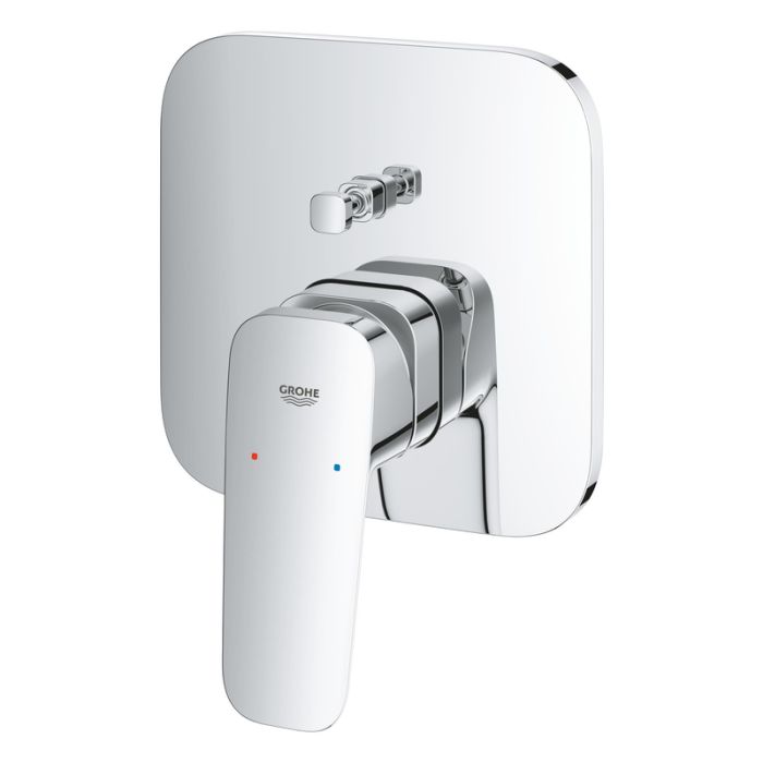 Одноважільний змішувач Grohe Cubeo із перемикачем на 2 положення (1017780000)