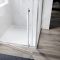 Душова кабіна без піддону Koer SR SC08-90x90x200-TR-01 прозоре скло Easy Clean 6мм, хром (KR5371)