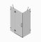 Бічна стінка до кабіни Koer SR SW04-90x200-TR-07 прозоре скло Easy Clean 10мм, графіт (KR5391)