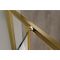Душова кабіна без піддону Koer SR SC09-90x90x200-R-TR-12 прозоре скло Easy Clean 6мм Матове золото (KR5771)