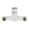 Змішувач для ванни Plamix Rodri-009 Euro Set White (з шлангом, лійкою та кронштейном) (PM0740)