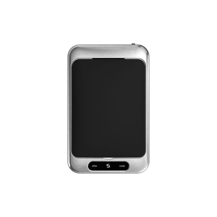 Відро для сміття сенсорне прямокутне Koer TC-020408-08 8 л колір білий (KR5589)