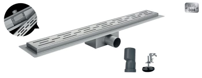 Душовий трап із нержавіючої сталі SUS304 Koer FD01-70x700 (KR3274)