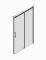 Двері в нішу Koer SR SD01-120x200-TR-12 прозоре скло Easy Clean 8мм, матове золото (KR5377)