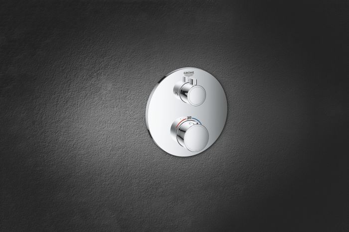Термостат прихованого монтажу на 2 споживача Grohe Grohtherm Convent. Concealed (24076000)