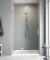 Двері в нішу Koer SR SD04-100x200-TR-01 прозоре скло Easy Clean 10мм, хром (KR5386)