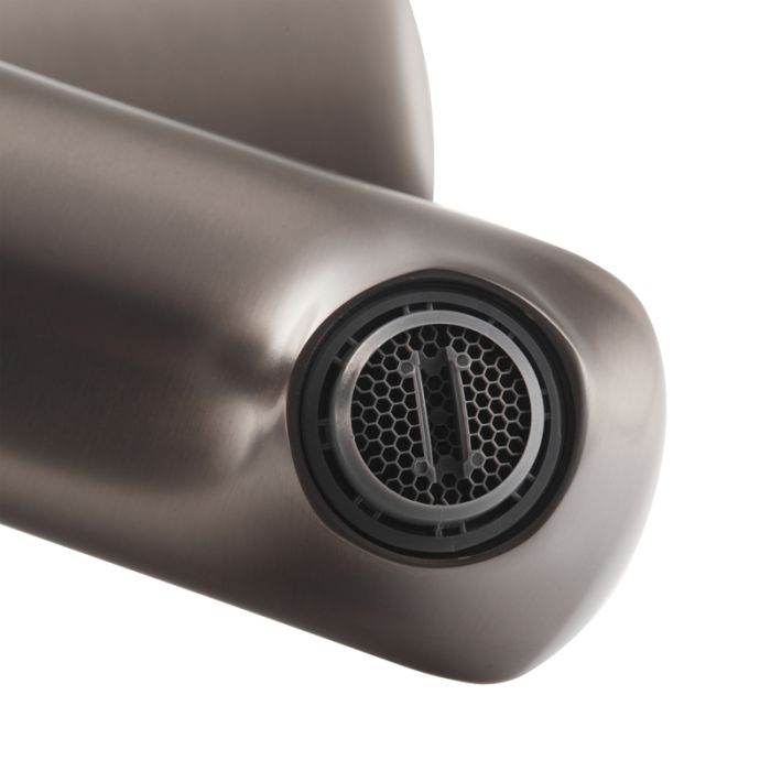 Змішувач для умивальника Haiba Milano 001 Graphite (HB4033)