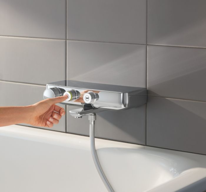 Змішувач для ванни з термостатом Grohe Grohtherm SmartControl (34718000)