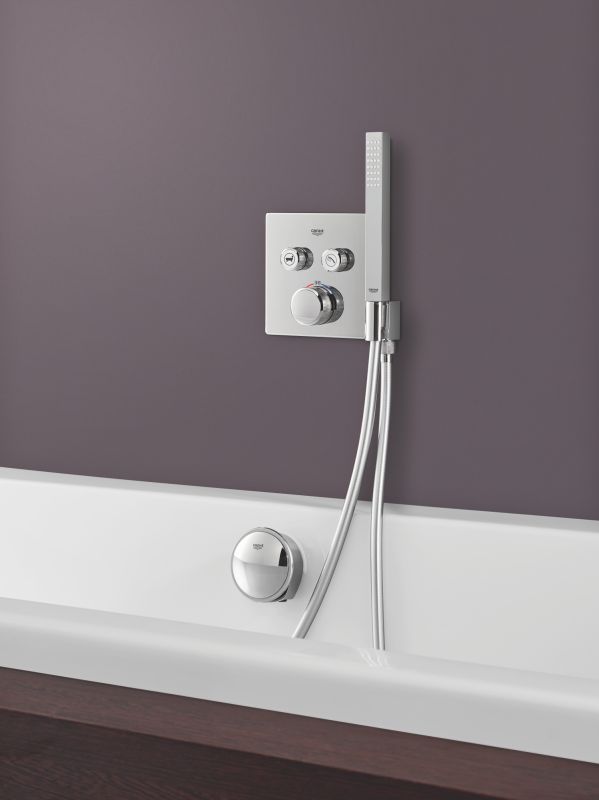 Термостат прихованого монтажу на 2 споживача Grohe Grohtherm SmartControl (29125000)