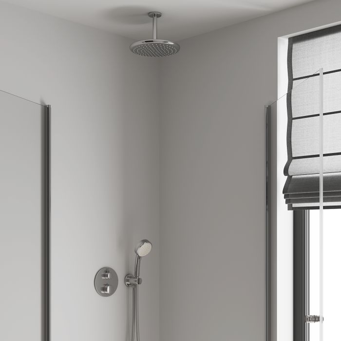 Верхній душ зі стельовим кронштейном Grohe Tempesta (260000)